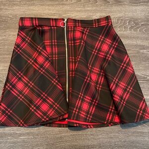 HotTopic plaid skirt